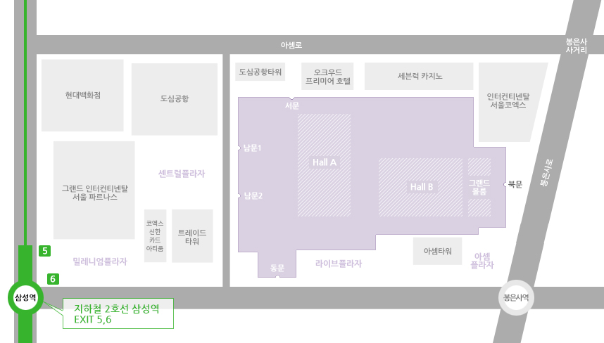 2호선 삼성역 방면